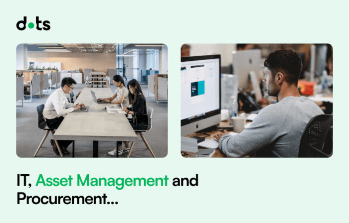 IT, Asset Management and Procurement.